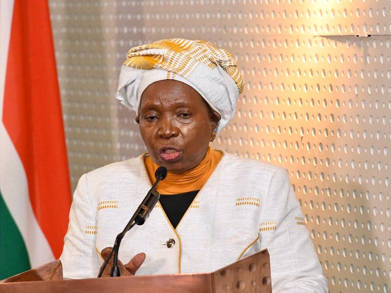 Nkosazana Dlamini-Zuma at NCC cigarettes