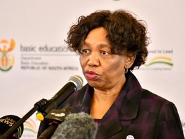 Angie Motshekga 8 June