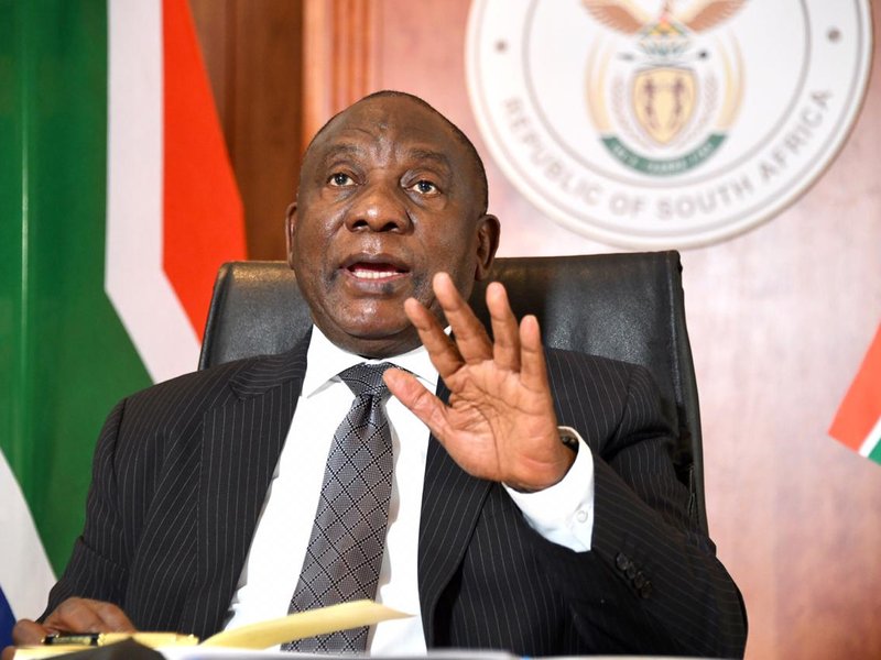 Ramaphosa in virtual sitting