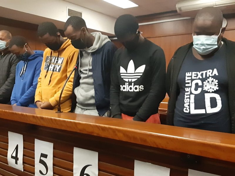 Andile Mbuthu murder accused in court