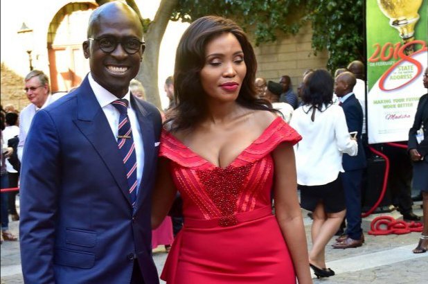 Malusi Gigaba and Norma Gigaba SONA