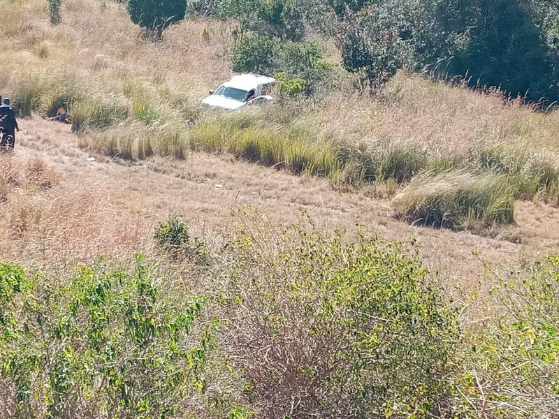 EC crash bakkie rolled down embankment