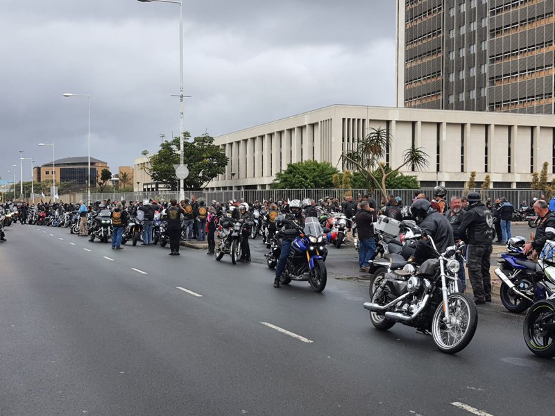 Thousands of bikers ride against farm violence 1