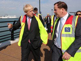 Charlie Elphicke and Boris Johnson