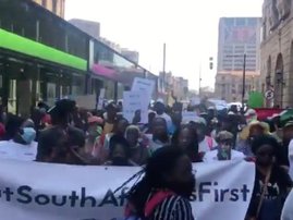 Anti immigration march