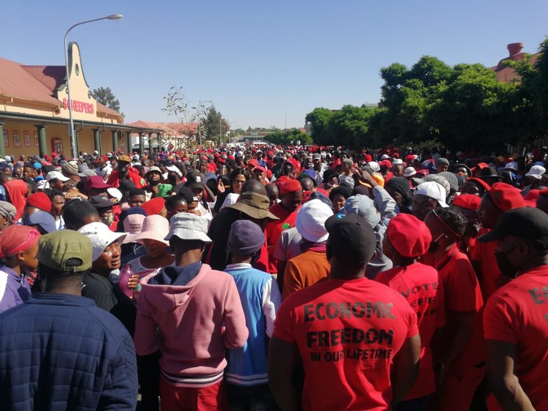 EFF in Senekal