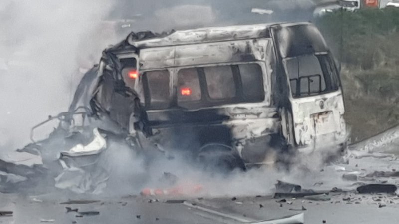 13 killed in horrific KZN crash involving truck, minibus