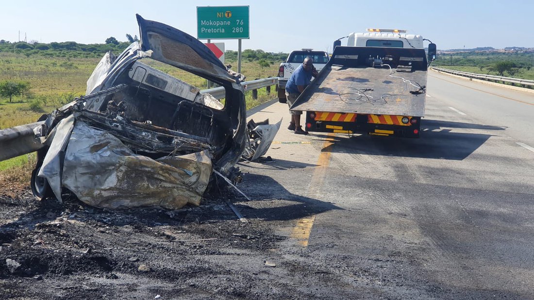 Fiery crash in Limpopo leaves 3 dead