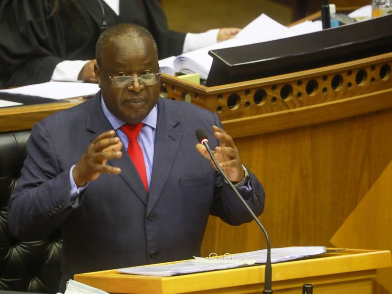 Tito Mboweni Budget 2 - AFP