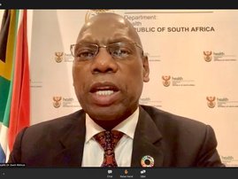 Zweli Mkhize at National press club