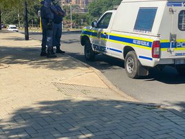 Police van Wits protest