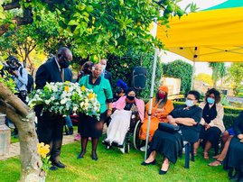 Ramaphosa wreaths laying