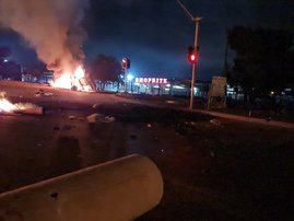 Olievenhoutbosch protest