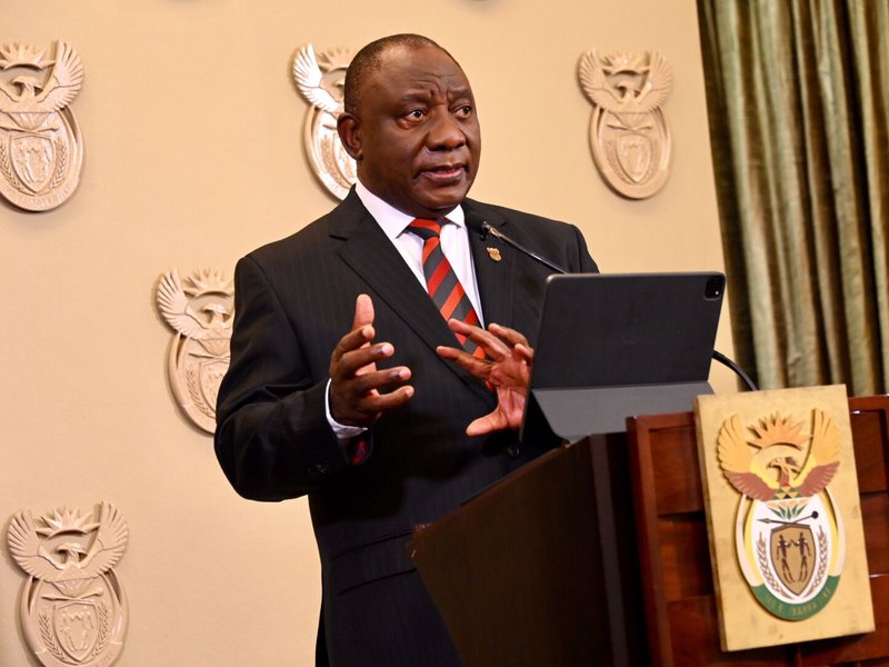 Ramaphosa address 30 may 2021