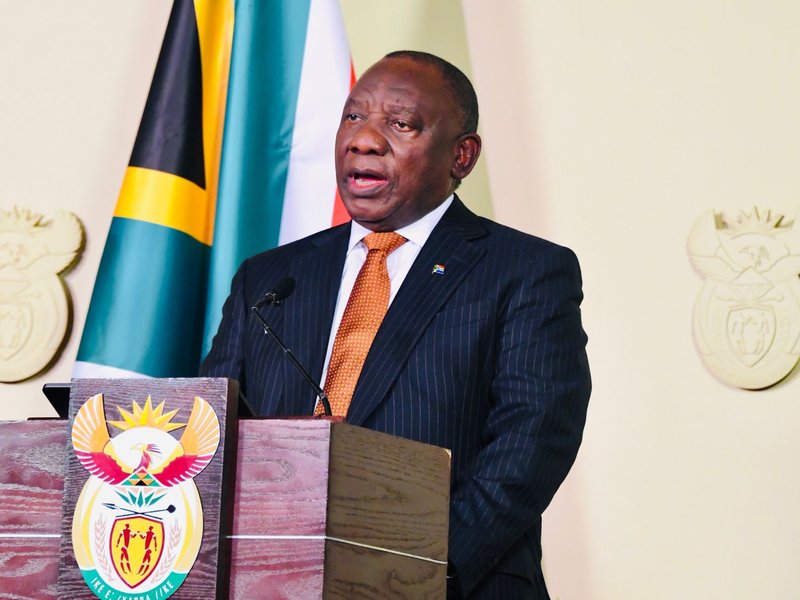 Cyril Ramaphosa July 2021