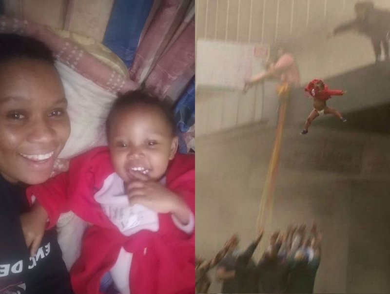 LISTEN: Durban mom recounts moment she threw daughter from burning building during unrest