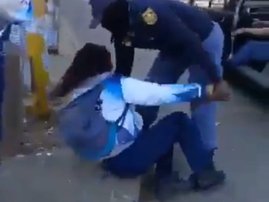 girl dragged