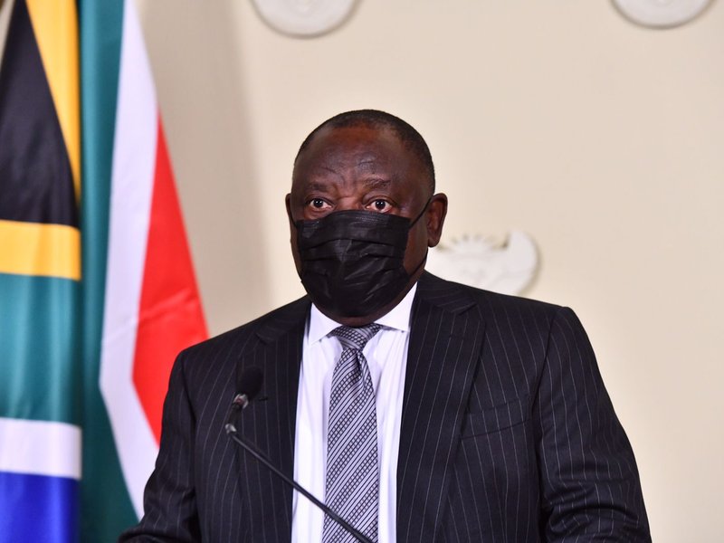 Cyril Ramaphosa Aug 2021