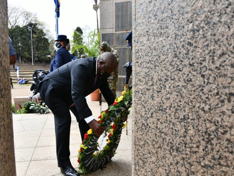 SAPS  National Commemoration Ramaphosa