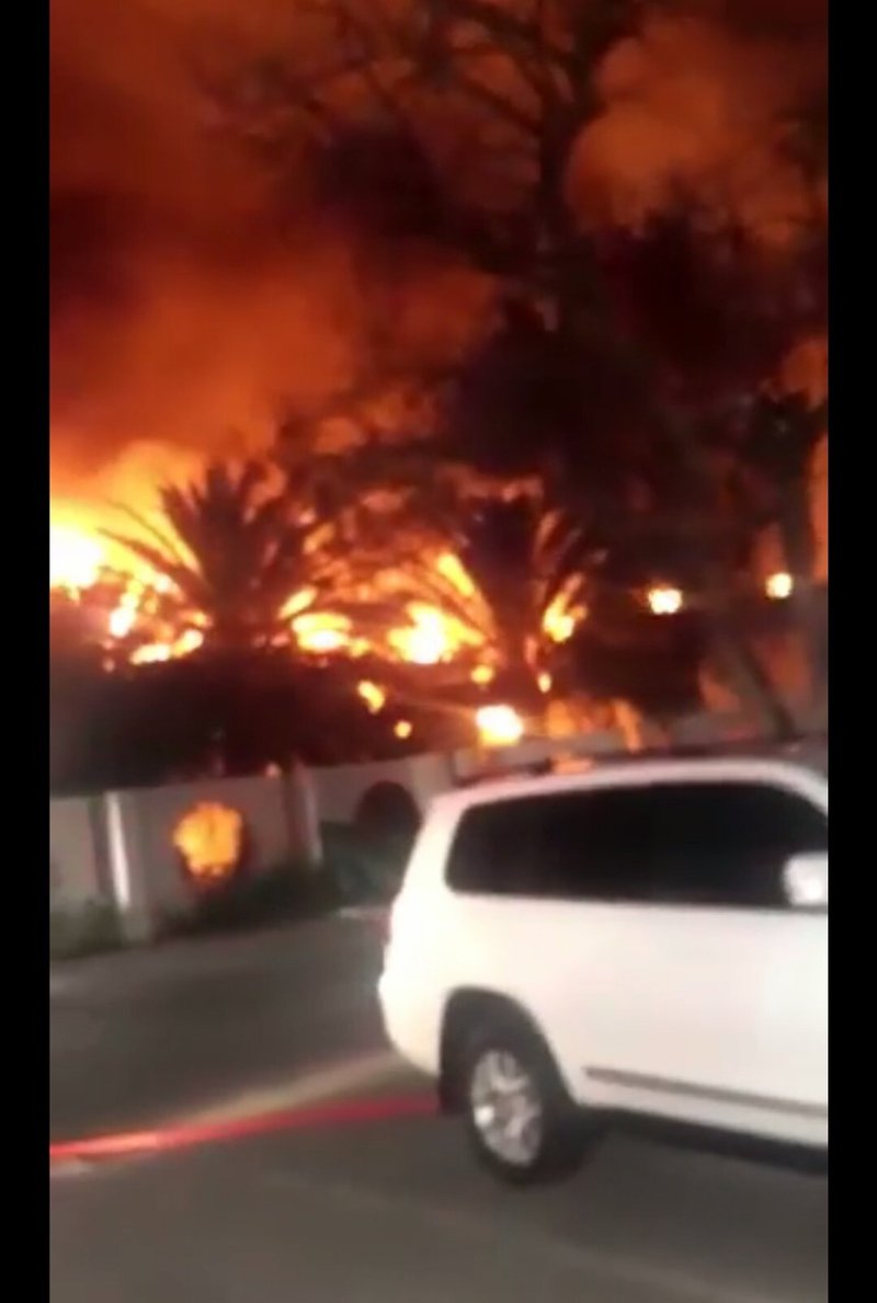 Mmabatho Palms Hotel fire