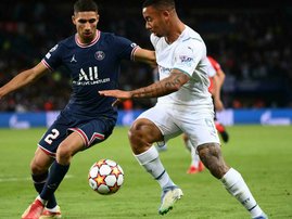 Paris Saint-Germain full-back Achraf Hakimi