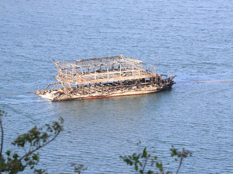 Jozini boat fire: Search continues for missing crew member