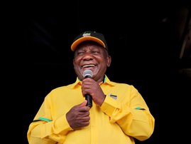 Cyril Ramaphosa final campaign