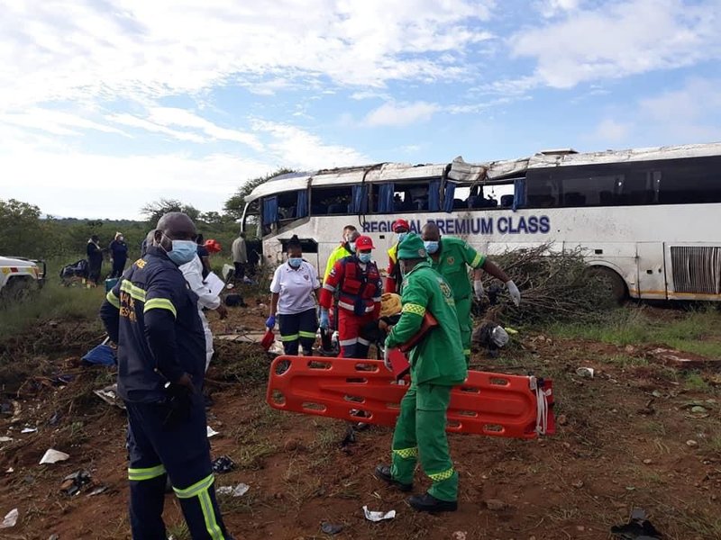 Three killed in Limpopo bus crash