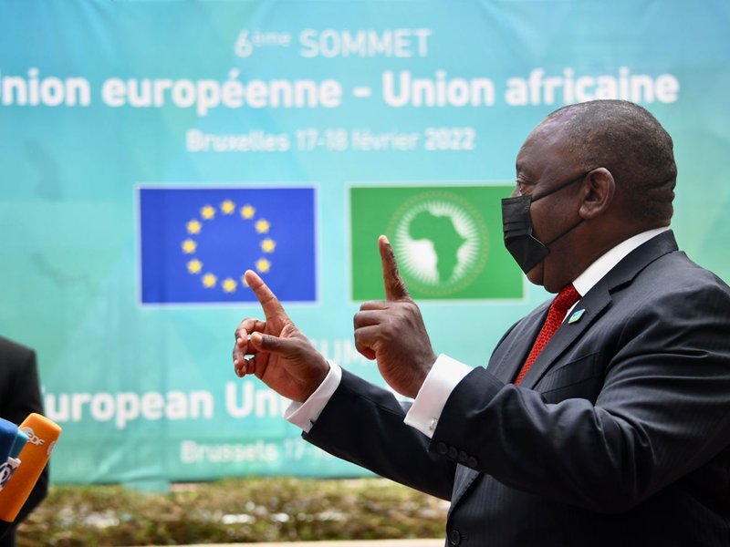 Cyril Ramaphosa EU '21