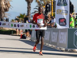50 km world record for Stephen Mokoka in NMB