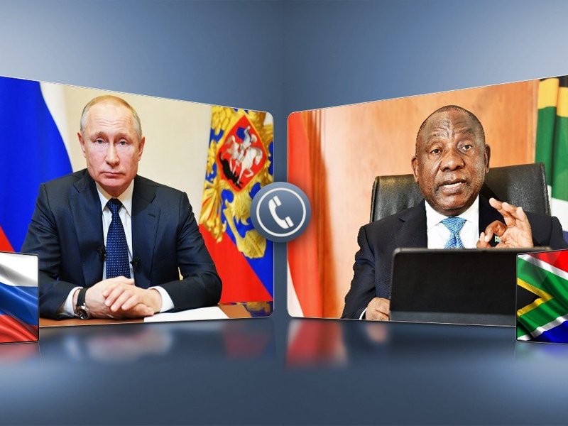 Ramaphosa and Putin