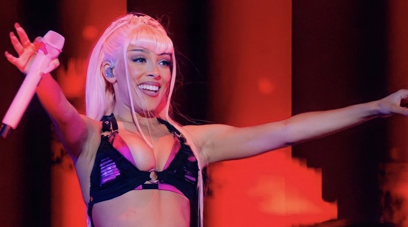 Doja cat stops show for distressed fan