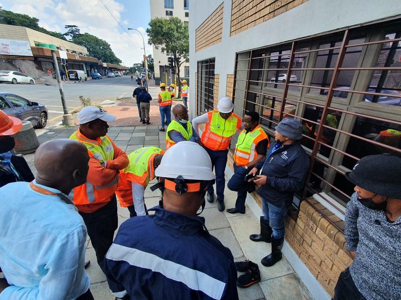 Underground tunnel fire in Johannesburg CBD extinguished