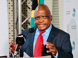 Joe Phaahla briefing