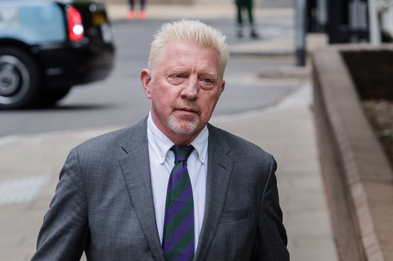 Former tennis star Boris Becker