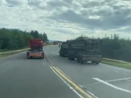 truck reckless driving