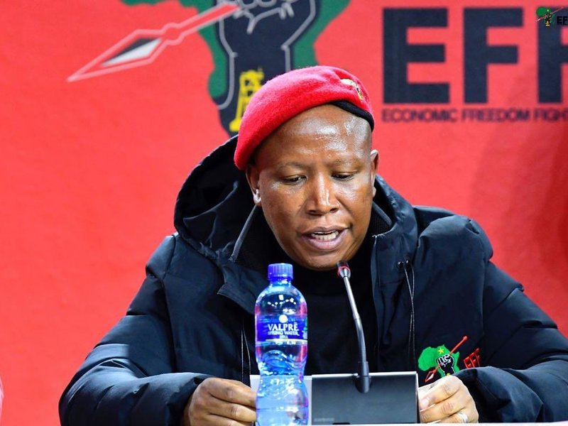 EFF Julius Malema June '22