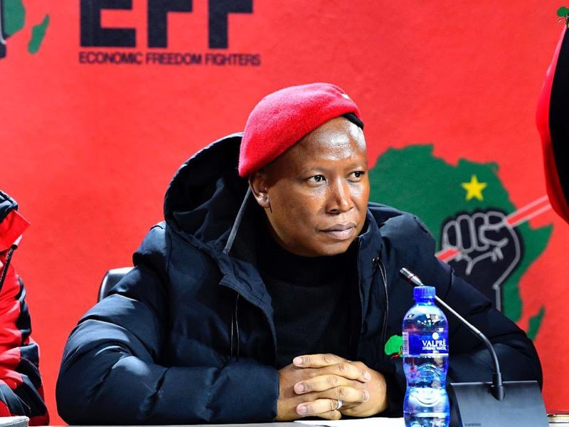 Julius Malema presser