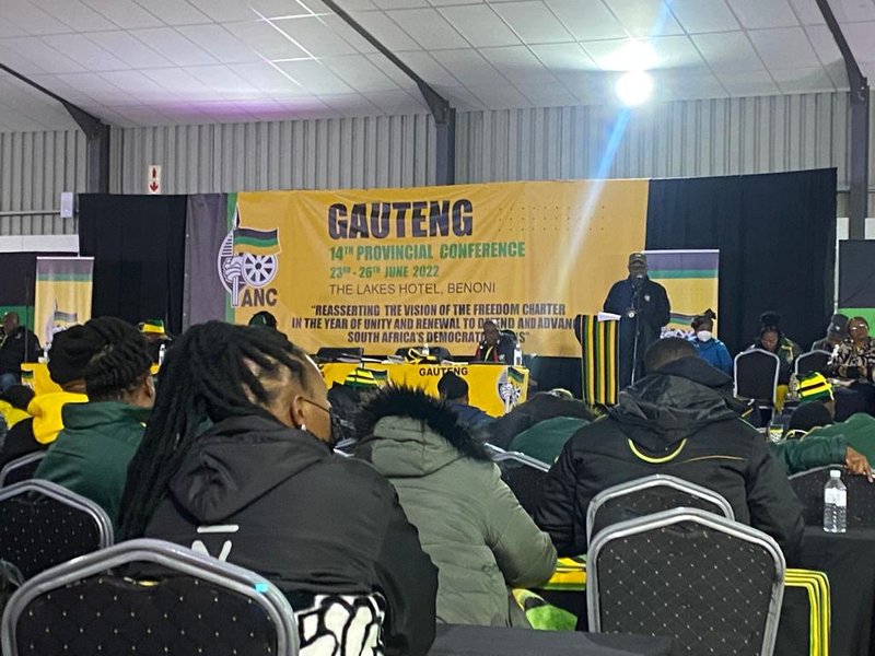ANC Gauteng conference '22