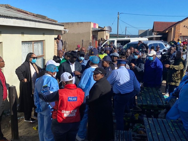 Bheki Cele East London tavern