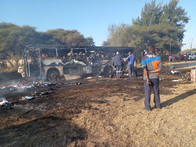 Miraculous escape for NW pupils after bus explodes