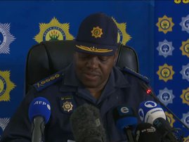 National Police Commissioner Fannie Masemola