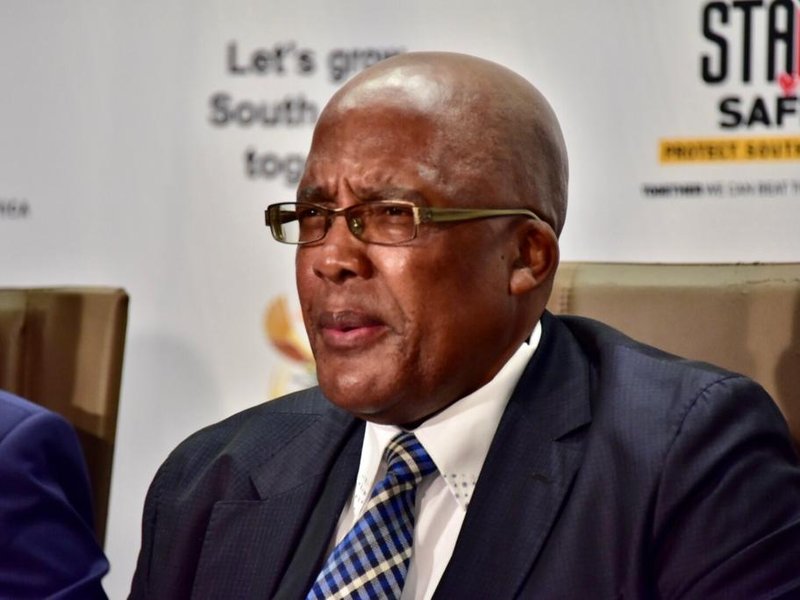Minister of Home Affairs Aaron Motsoaledi