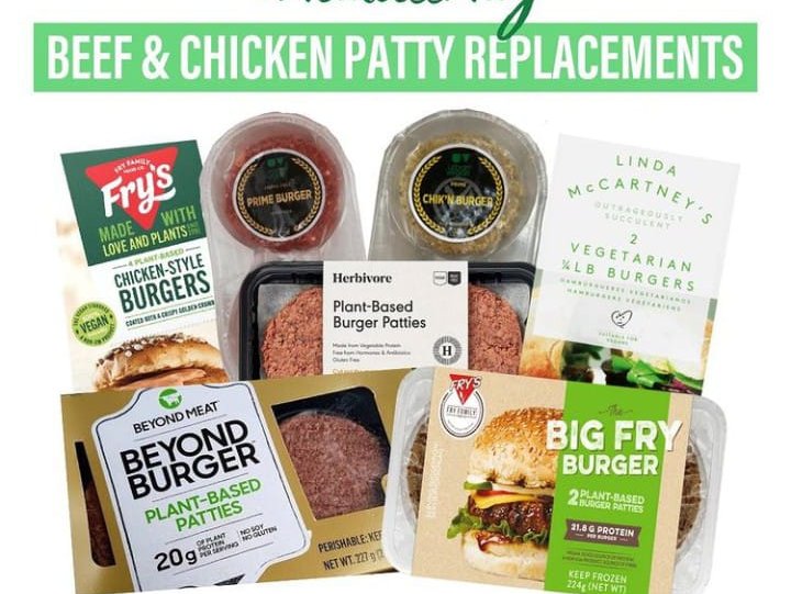 Beef and Chicken patty replacement