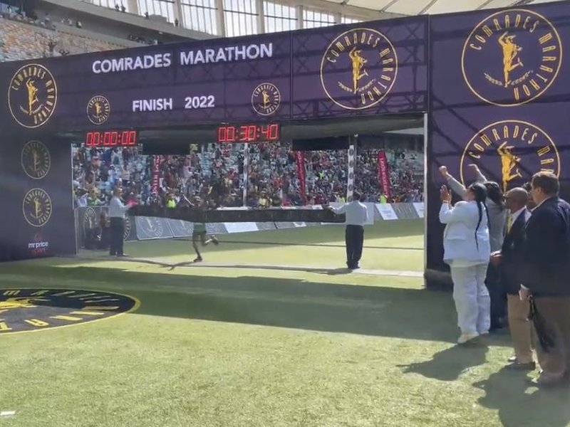 Tete Dijana wins 2022 Comrades Marathon