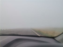Heavy mist causes accident on the N1
