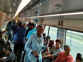 Cheers as Metrorail services resume between Soweto and Joburg