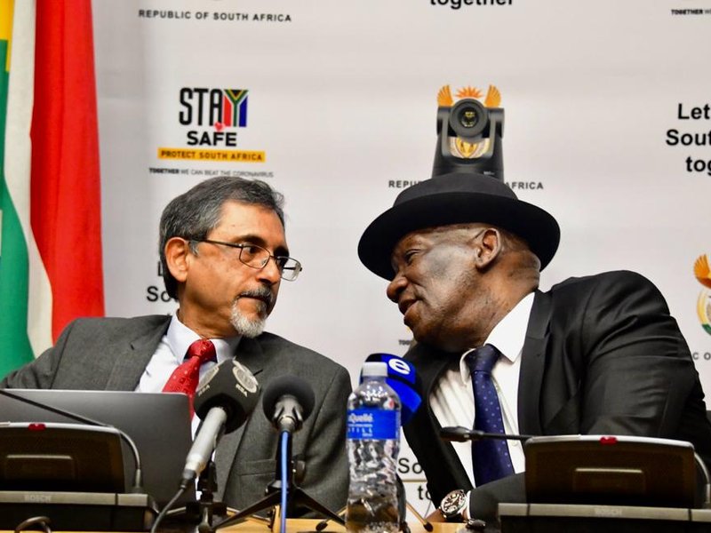 The Minister of Trade, Industry and Competition Ebrahim Patel