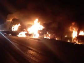 Truck crash leads to heavy delays on N3