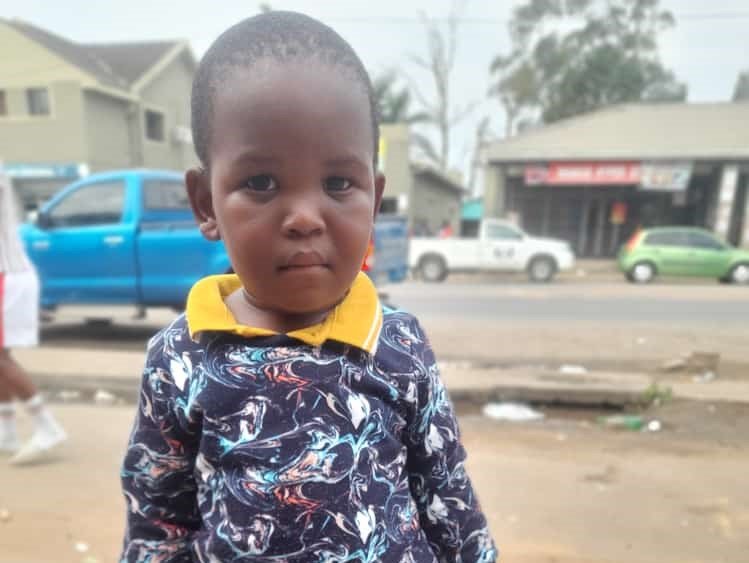 two-year-old Ibongwe Ntanga missing